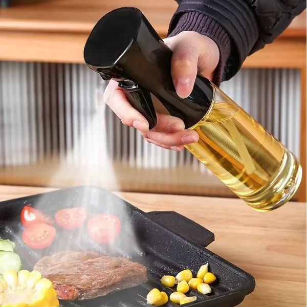 oil spray bottle BBQ cooking sprayer for grilling baking air frying salads and everyday kitchen cooking