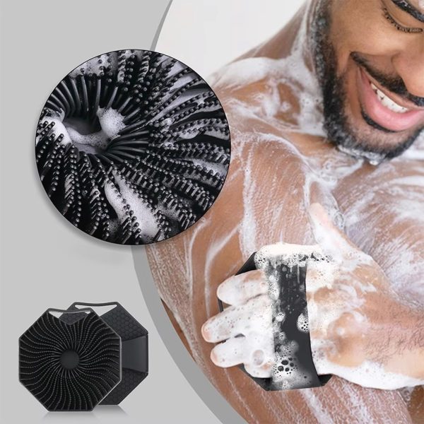 Silicone Exfoliating Shower Scrubber Brush