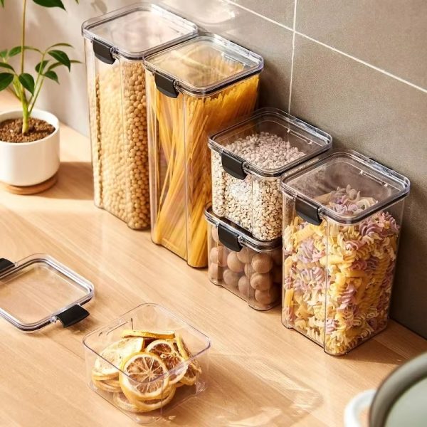 Airtight Kitchen Grain Storage Jars