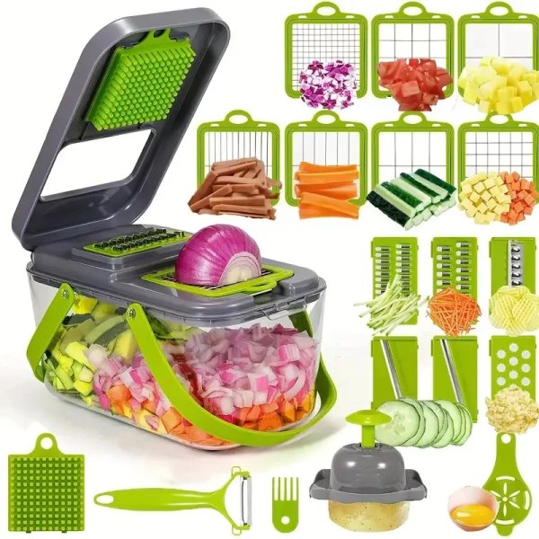 16 In 1 Multifunction Vegetable Chopper Set