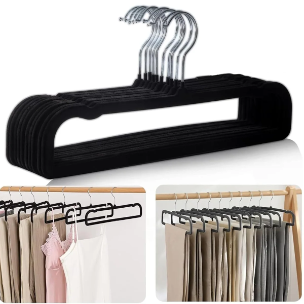 Velvet Pants Hangers – Set of 20