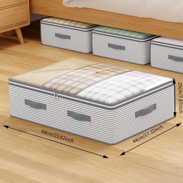 Under-Bed Storage Drawer – Low-Profile Organizer